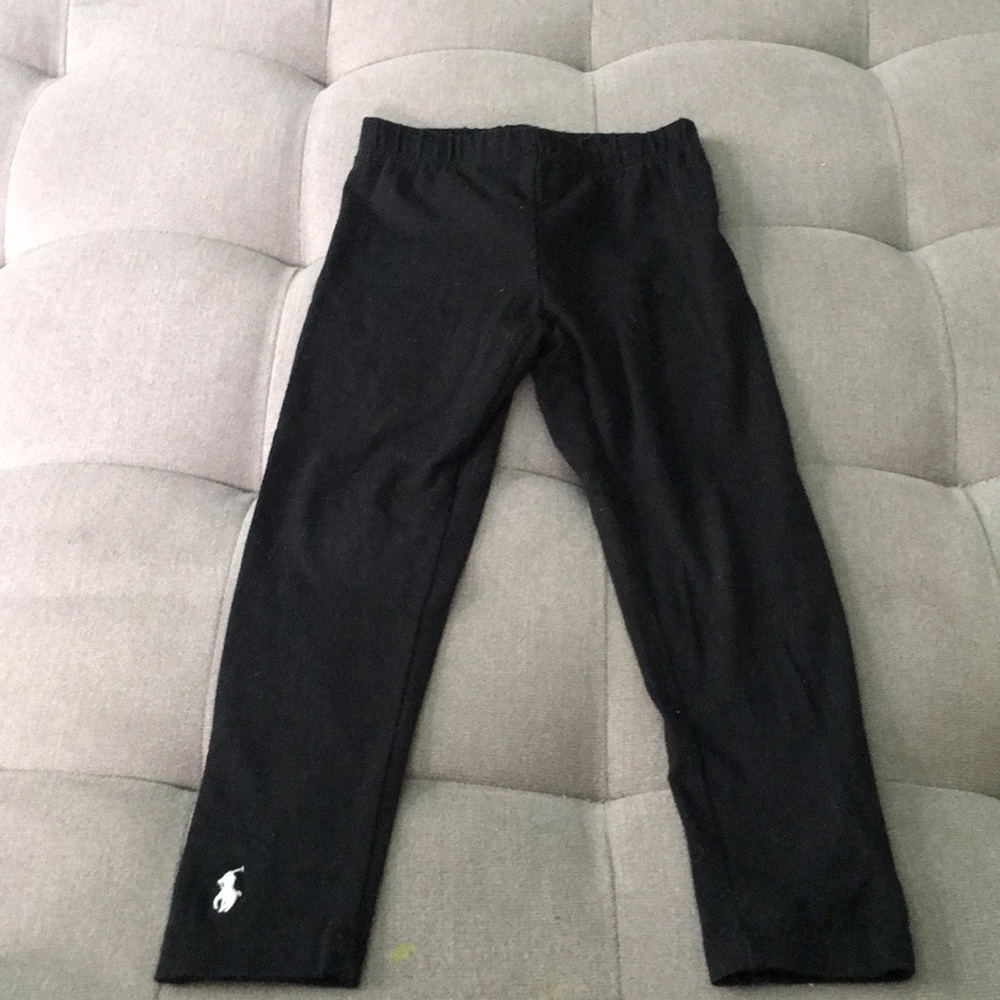 Polo by Ralph Lauren 4T Black Leggings